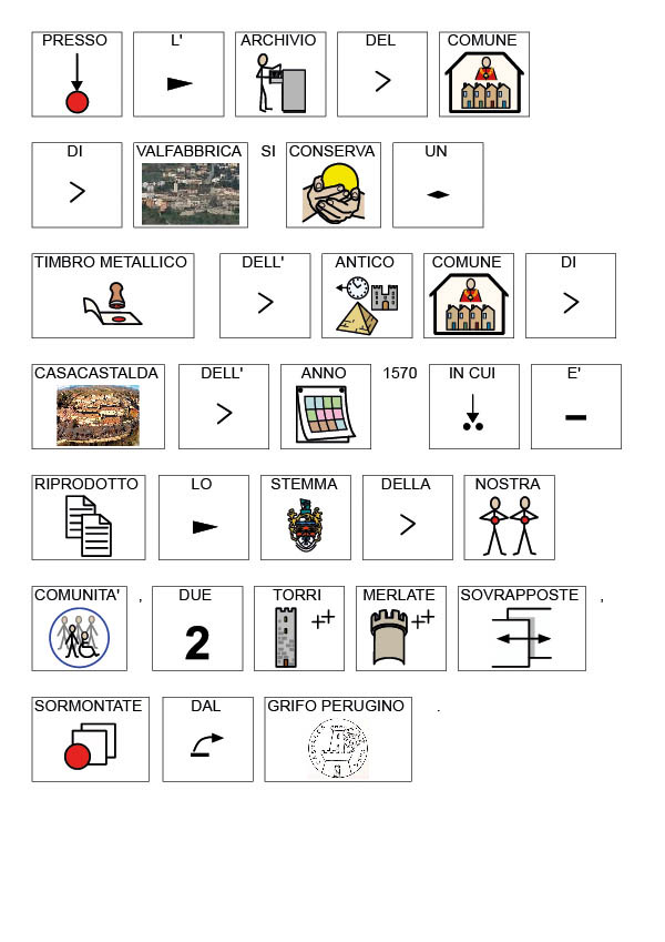 Comunicazione Aumentativa Alternativa - Info Point #13 - Borgo Sociale