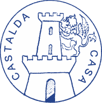Ancient coat of arms of Casa Castalda with griffin - Social Village